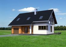 Небольшой дом со стильным и простым дизайном