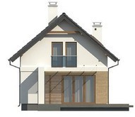 Проект небольшого дома для узкого участка