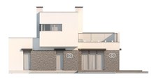 Модерновый дом с площадью до 150 m²