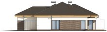 Проект одноэтажного коттеджа со сдвоенным фронтальным гаражом