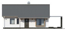 Проект маленького одноэтажного дома