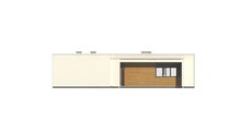 Проект белоснежного коттеджа в стиле минимализма на 170 кв. м с деревянным декором