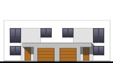 Привлекательный двухэтажный таунхаус с гаражом
