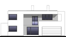 Двухэтажный жилой дом с удобной планировкой