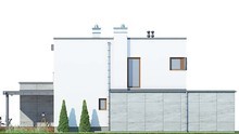 Двухэтажный великолепный дом в современном стиле