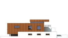 Планировка восхитительного жилого дома в стиле минимализма площадью 180 кв. м