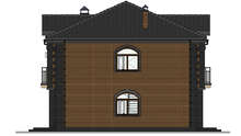 План строительства двухэтажного дома с гаражом для 2х авто площадью 204 кв.м.