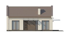 Проект современного одноэтажного частного дома