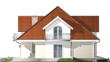 Проект дома с балконами
