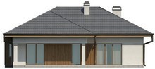 Проект одноэтажного дома с многоскатной крышей, удобным интерьером