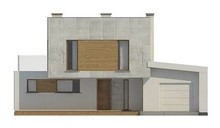 Современный двухэтажник в стиле хай тек