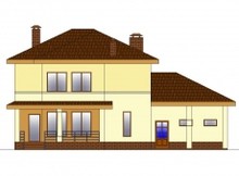 Классический двухэтажный дом с сауной
