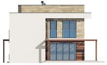 Проект двухэтажного просторного коттеджа, выполненного в современном стиле