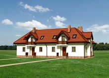 Проект оригинального дома с площадью 150 m²
