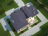Проект 2х этажного удобного дома с плоской крышей