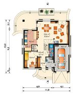 Элегантная усадьба с площадью 200 m² для большой семьи