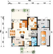 Великолепный двухэтажный коттедж с современным экстерьером