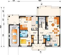 Проект чудесного особняка на 234 кв. м с завораживающим экстерьером