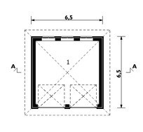 Гараж для 2-х машин