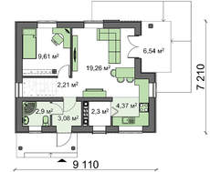 Проект замечательного летнего домика