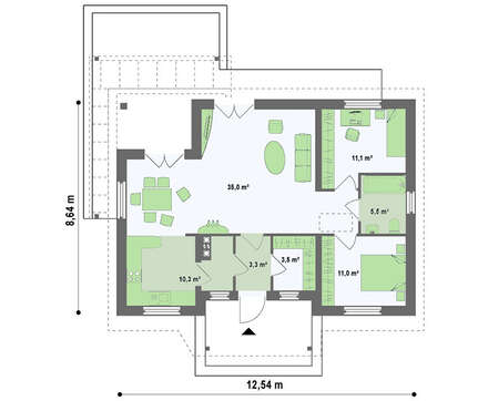Проект экономичного дома