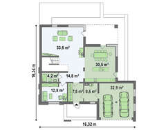 Небольшая усадьба с гаражом на 2 машины