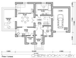 Элегантное здание с гостиными на двух этажах