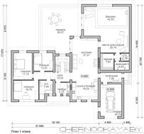 Загородный дом для отдыха с шестью спальнями
