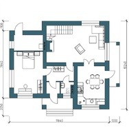 Проект великолепного загородного особняка с пятью спальнями