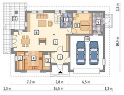 Проект красивого дома для большой семьи