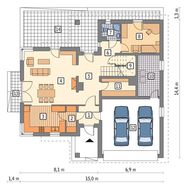 Проект стильного дома для большой семьи