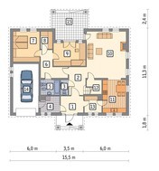 Проект особняка в классическом стиле