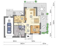 Проект солидного двухэтажного строения