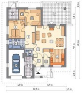 Проект коттеджа в благородных серых оттенках