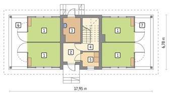 Проект конюшни с жилыми апартаментами