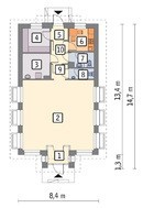 Магазин с жилыми апартаментами