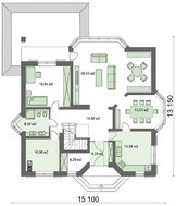 Изящный особняк с просторными личными помещениями