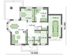 Изысканный загородный дом в классическом стиле