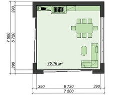 Беседка для отдыха на загородной территории