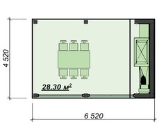 Открытая зона отдыха с мангалом
