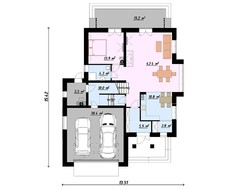 Современный загородный дом с 5 спальнями