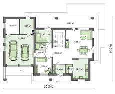 Проект хижины пастуха на современный лад