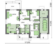 Коттедж для городской и дачной застройки