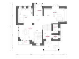 Проект трехэтажного современного особняка для наклонного участка