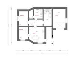 Проект трехэтажной усадьбы в классическом стиле