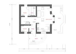 Проект уютного дачного коттеджа с сауной