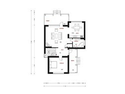 Шикарный двухэтажный особняк с большим балконом