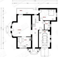 Оригинальный проект комфортного коттеджа с мансардой