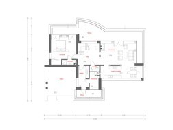 Современный стильный коттедж хай-тек с огромной террасой