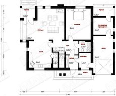 Классический просторный двухэтажный дом